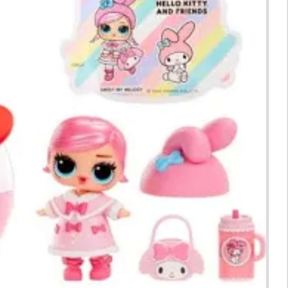 Hello Kitty and Friends lol doll mystery toy